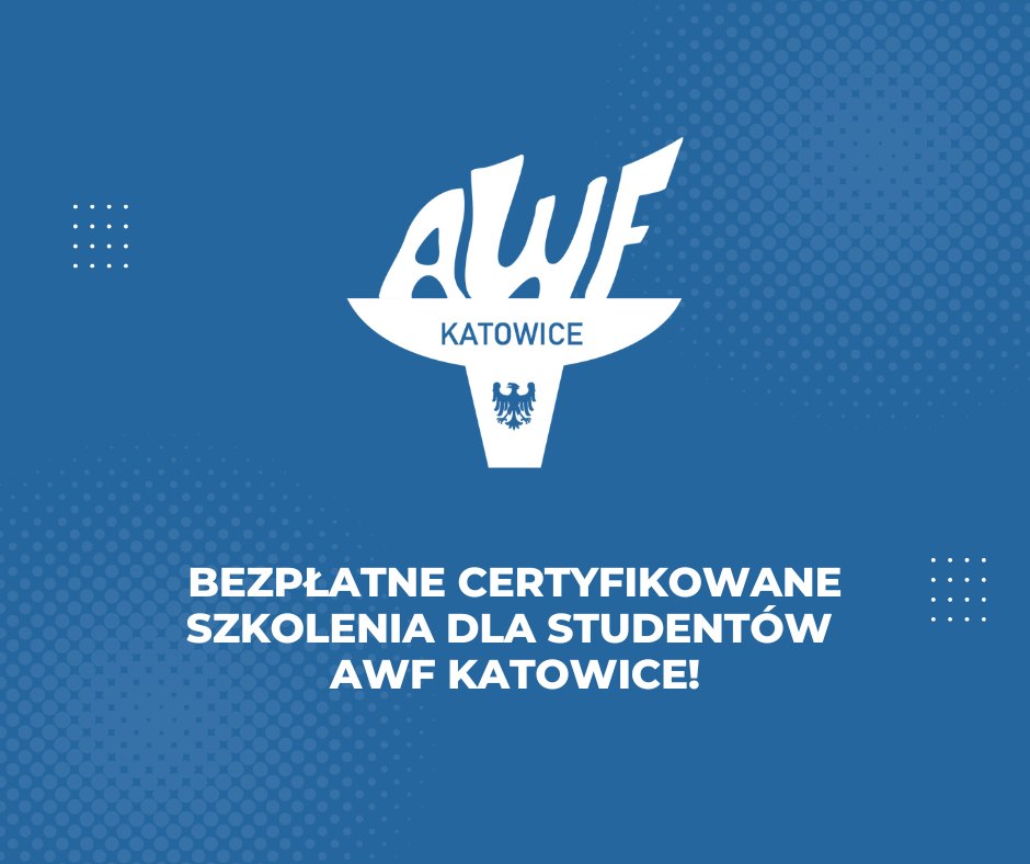 Certyfikowane szkolenia AWF Katowice