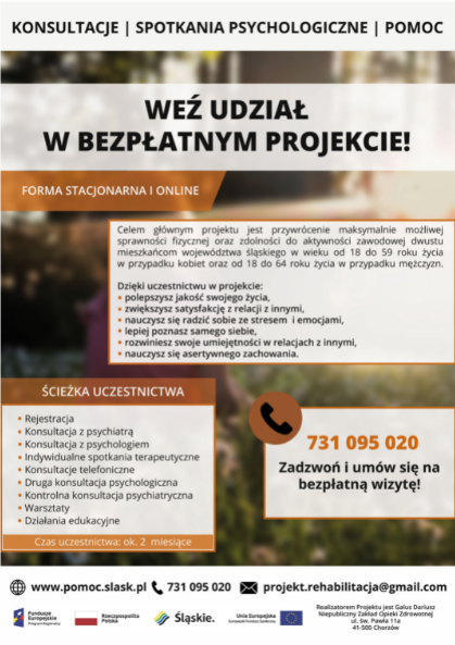 Projekt Rehabilitacji Społecznej