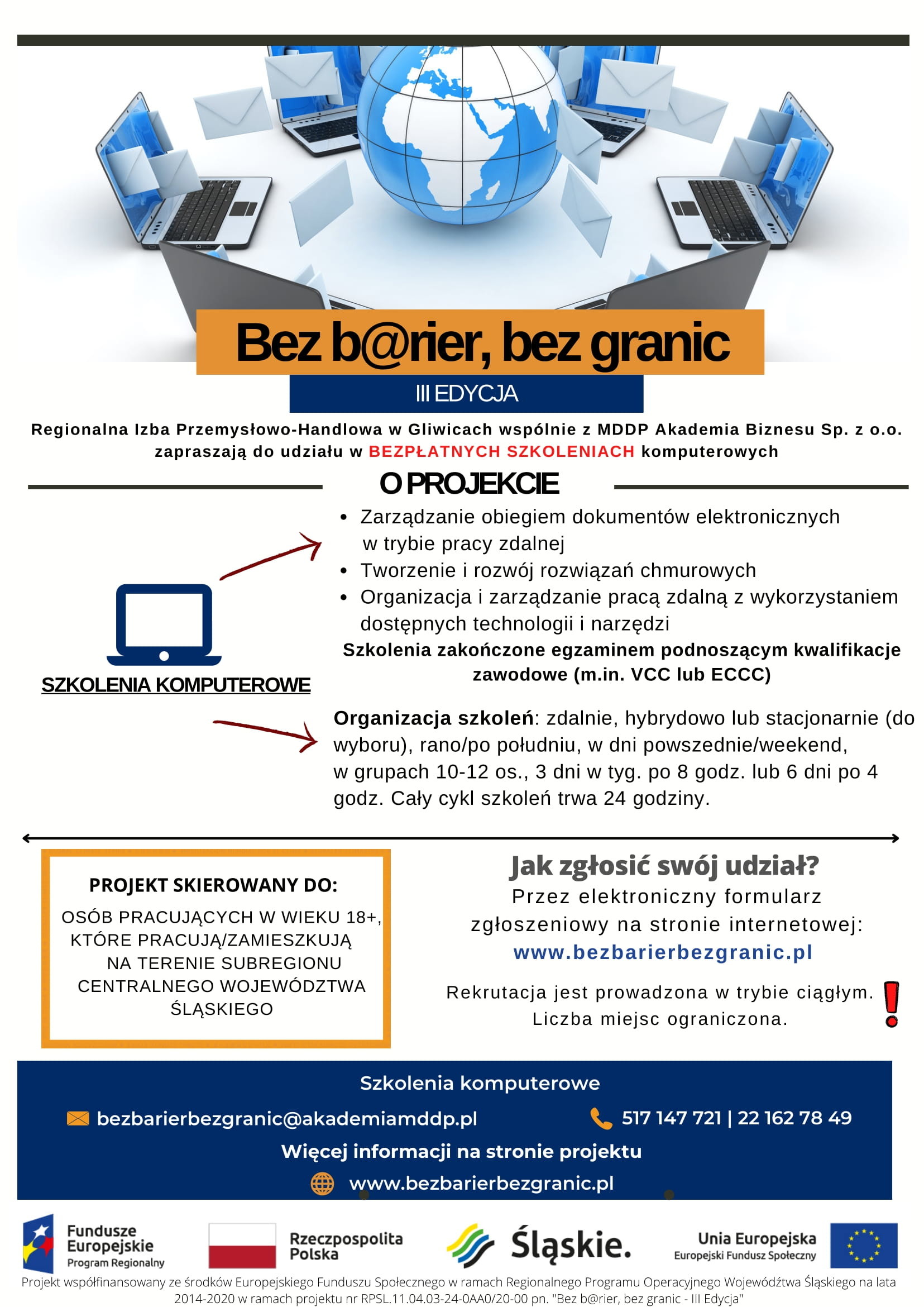 Zaproszenie do programu "Bez barier bez granic"